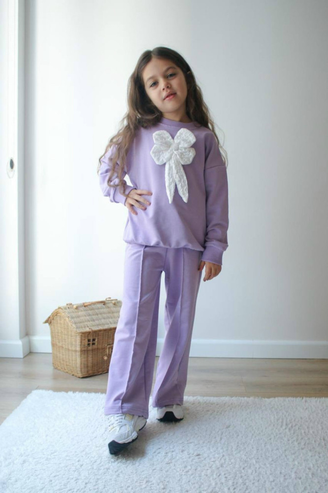 Купить Детский костюм сиреневый оптом Садовод Интернет-каталог Садовод интернет-каталог