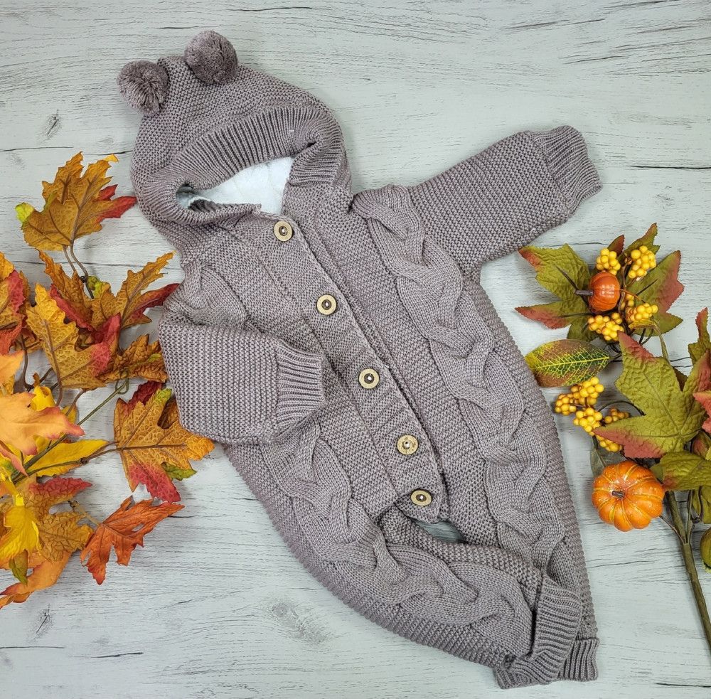 Купить Детский комбинезон коричневый оптом Садовод Интернет-каталог Садовод интернет-каталог