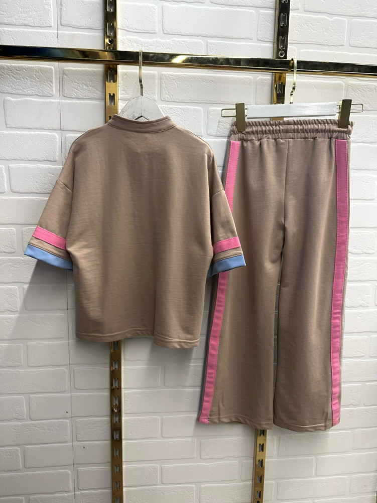 Купить Детский костюм бежевый оптом Садовод Интернет-каталог Садовод интернет-каталог