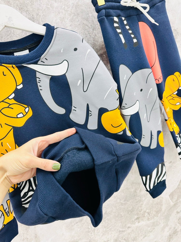 Купить Детский костюм синий оптом Садовод Интернет-каталог Садовод интернет-каталог