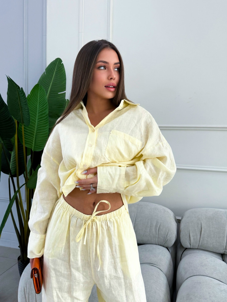 Купить Женский костюм желтый оптом Садовод Интернет-каталог Садовод интернет-каталог