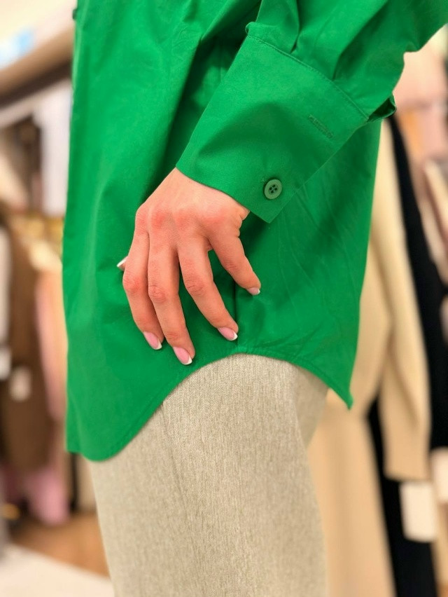 Купить Женская рубашка зеленая оптом Садовод Интернет-каталог Садовод интернет-каталог