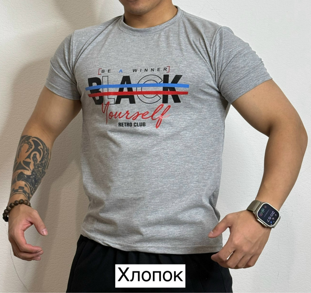 Купить Футболка для мужчин, хлопок оптом Садовод Интернет-каталог Садовод интернет-каталог