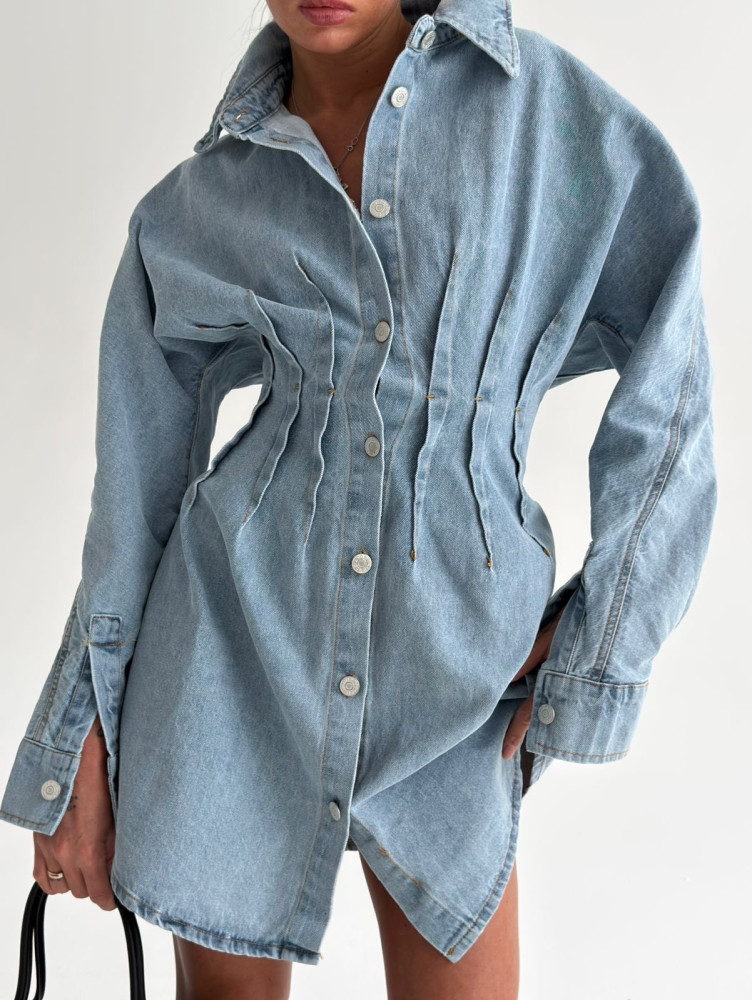 Купить Платье голубое оптом Садовод Интернет-каталог Садовод интернет-каталог