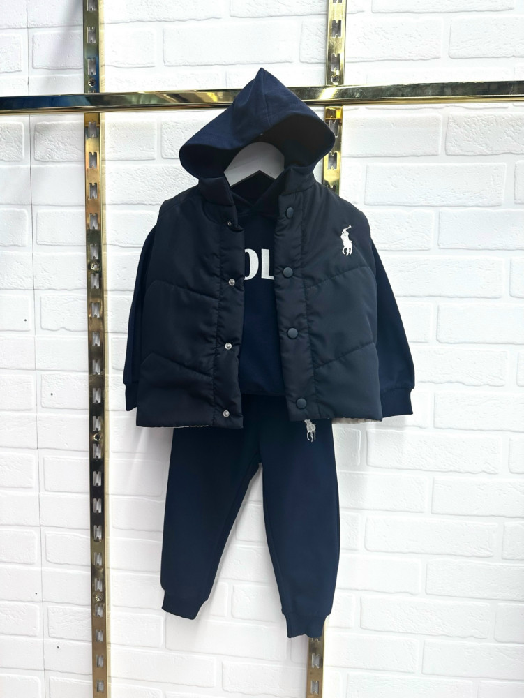 Купить Детский костюм синий оптом Садовод Интернет-каталог Садовод интернет-каталог