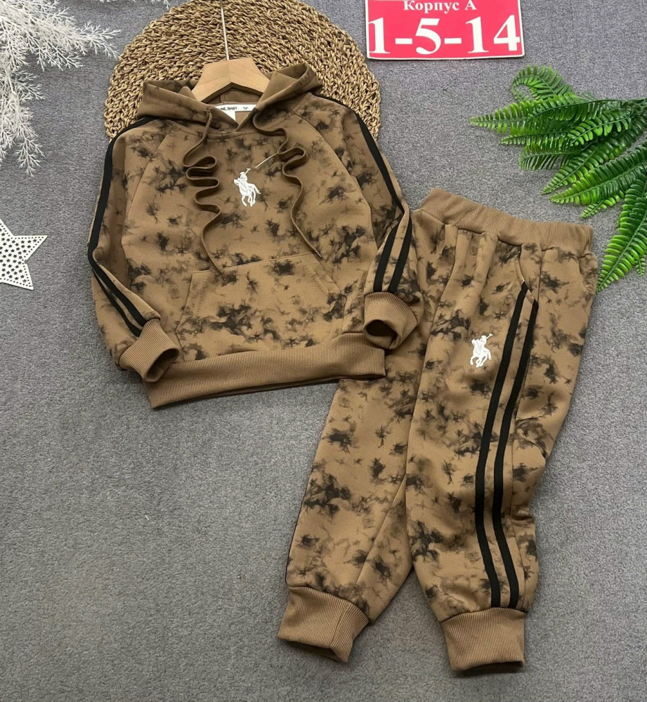 Купить Детский костюм коричневый оптом Садовод Интернет-каталог Садовод интернет-каталог