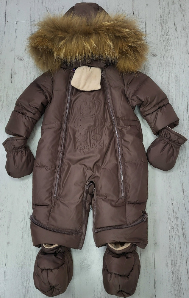 Купить Детский комбинезон коричневый оптом Садовод Интернет-каталог Садовод интернет-каталог