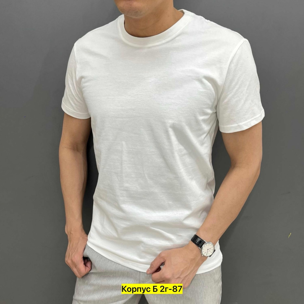 Купить Мужская футболка белая размер 52 оптом Садовод Интернет-каталог Садовод интернет-каталог