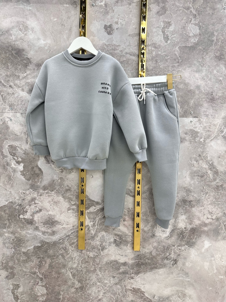 Купить Детский костюм серый оптом Садовод Интернет-каталог Садовод интернет-каталог