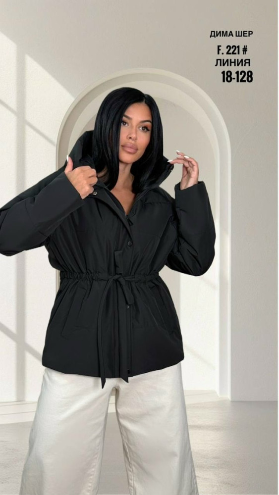 Купить Куртка женская черная оптом Садовод Интернет-каталог Садовод интернет-каталог