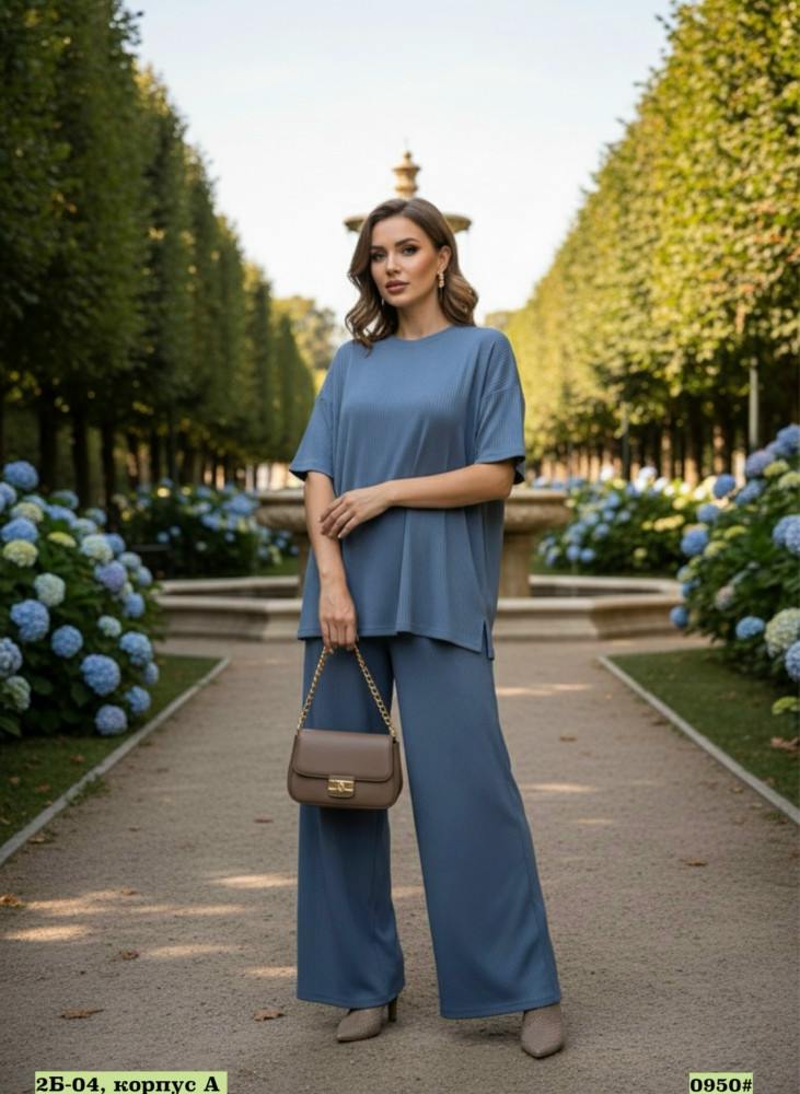 Купить Женский костюм голубой оптом Садовод Интернет-каталог Садовод интернет-каталог