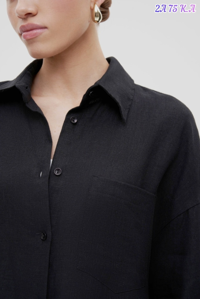 Купить Женская рубашка черная оптом Садовод Интернет-каталог Садовод интернет-каталог