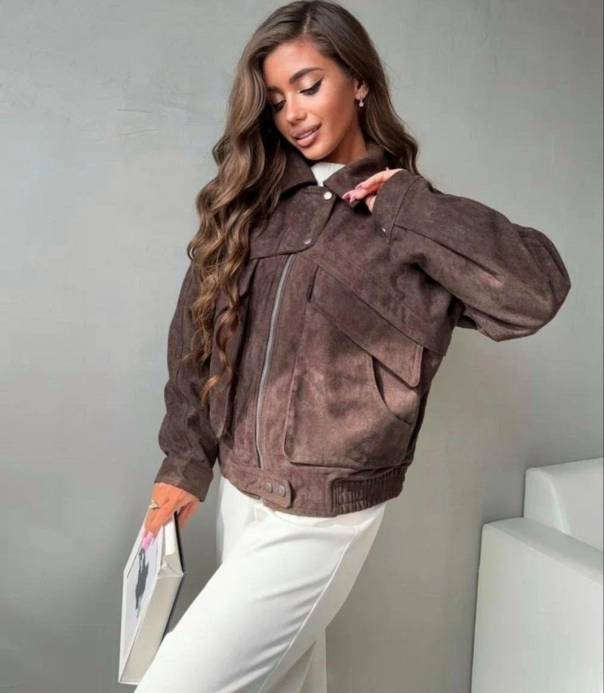 Купить Куртка женская коричневая оптом Садовод Интернет-каталог Садовод интернет-каталог