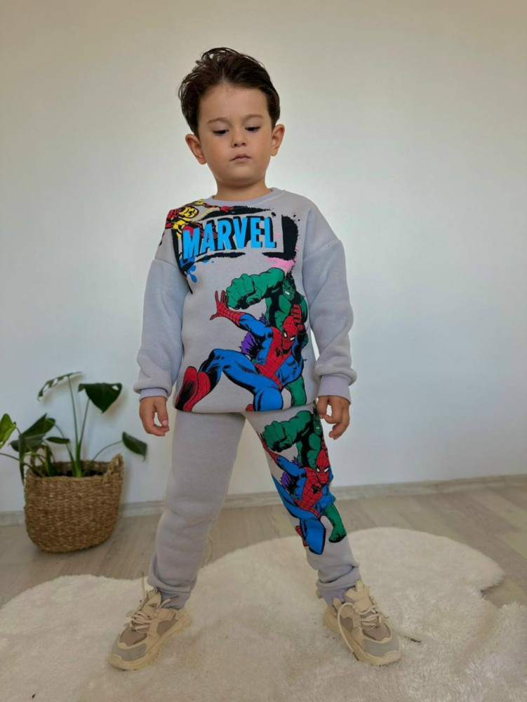 Купить Детский костюм серый оптом Садовод Интернет-каталог Садовод интернет-каталог