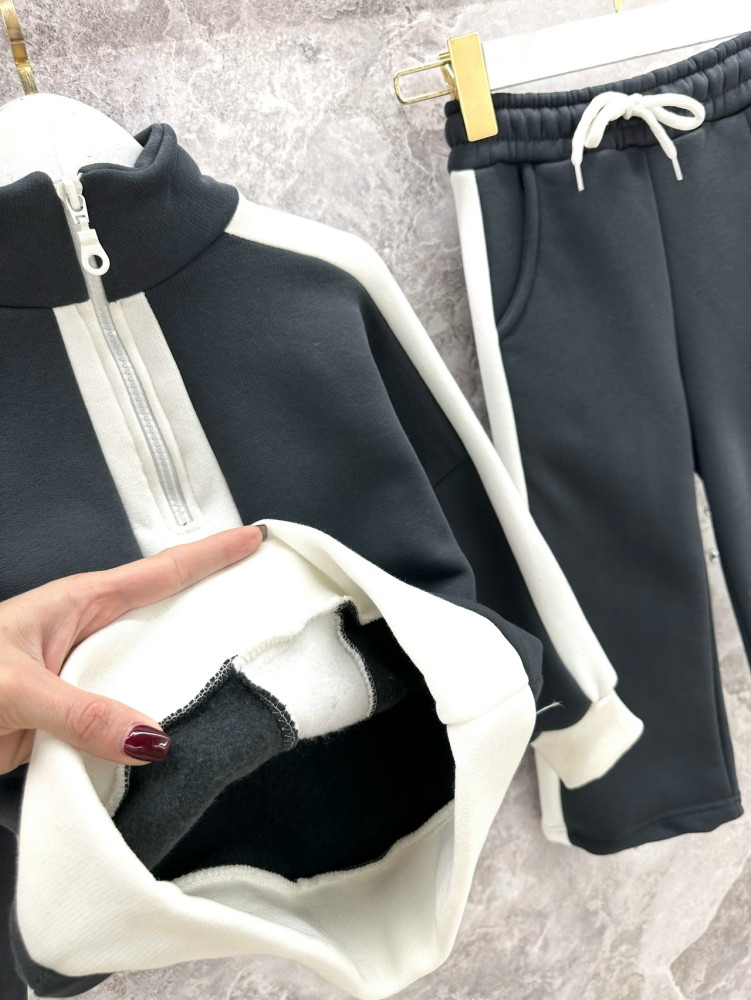 Купить Детский костюм серый оптом Садовод Интернет-каталог Садовод интернет-каталог