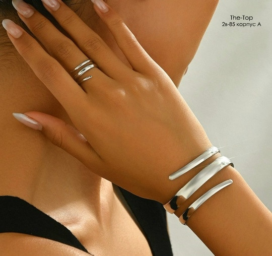 Купить Набор 2в1 браслет и кольцо оптом Садовод Интернет-каталог Садовод интернет-каталог