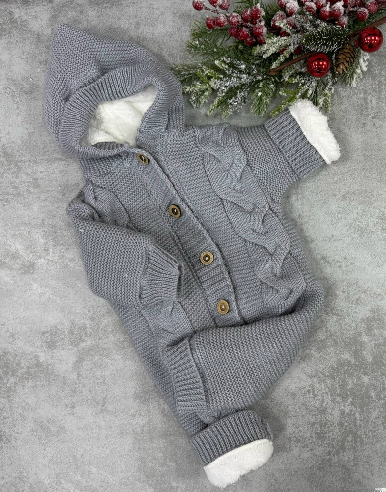 Купить Детский комбинезон серый оптом Садовод Интернет-каталог Садовод интернет-каталог