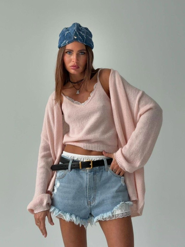 Купить Кардиган + майка оптом Садовод Интернет-каталог Садовод интернет-каталог