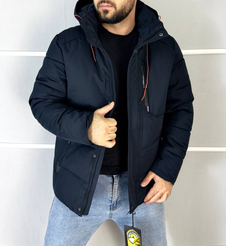 Купить Куртка мужская синяя оптом Садовод Интернет-каталог Садовод интернет-каталог