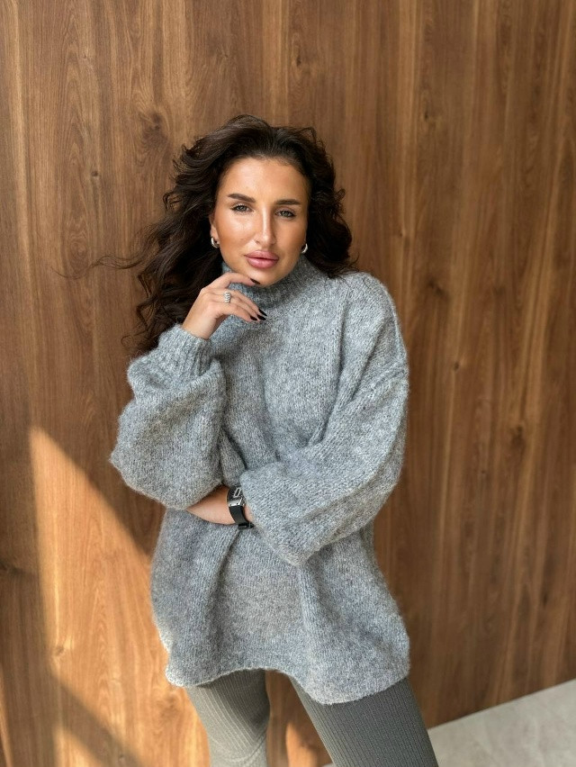 Купить Женская кофта серая оптом Садовод Интернет-каталог Садовод интернет-каталог