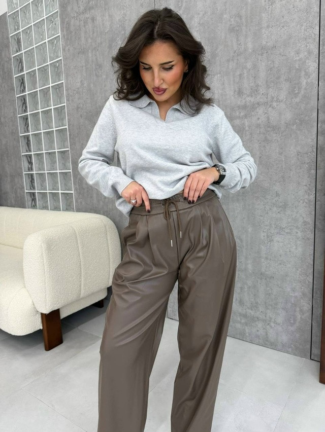 Купить Женские брюки коричневые оптом Садовод Интернет-каталог Садовод интернет-каталог