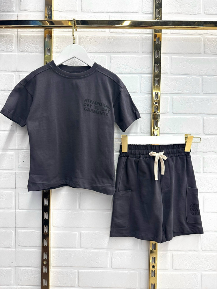 Купить Детский костюм серый оптом Садовод Интернет-каталог Садовод интернет-каталог