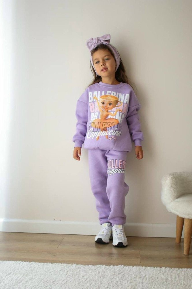 Купить Детский костюм сиреневый оптом Садовод Интернет-каталог Садовод интернет-каталог