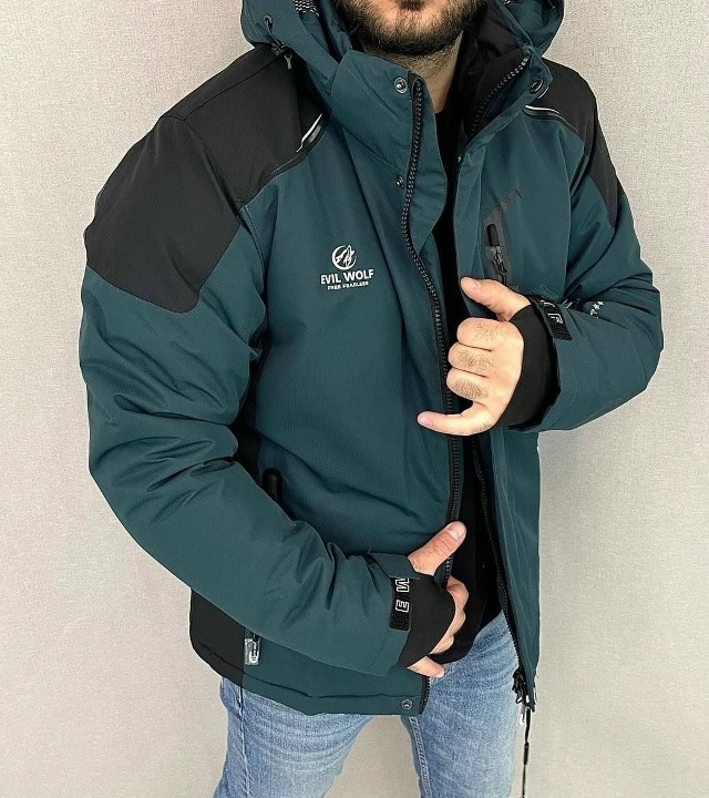 Купить Куртка мужская зеленая оптом Садовод Интернет-каталог Садовод интернет-каталог