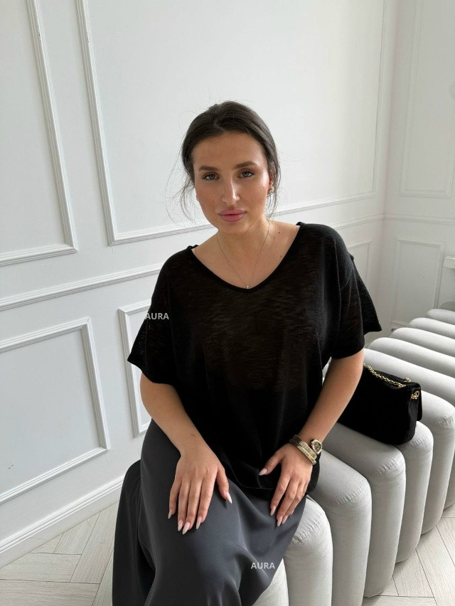 Купить Женская футболка черная оптом Садовод Интернет-каталог Садовод интернет-каталог