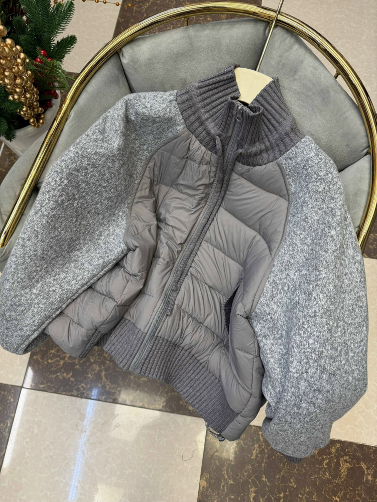 Купить Куртка женская серая оптом Садовод Интернет-каталог Садовод интернет-каталог