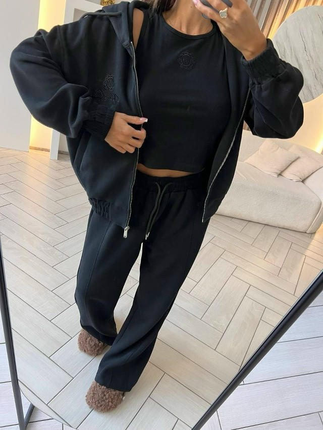 Купить Женский костюм черный оптом Садовод Интернет-каталог Садовод интернет-каталог