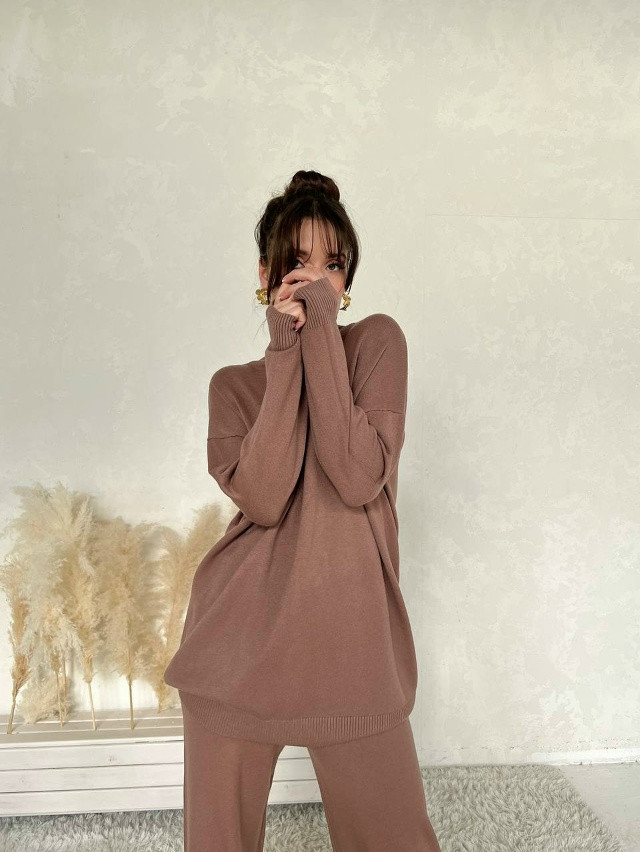 Купить Женский костюм коричневый оптом Садовод Интернет-каталог Садовод интернет-каталог