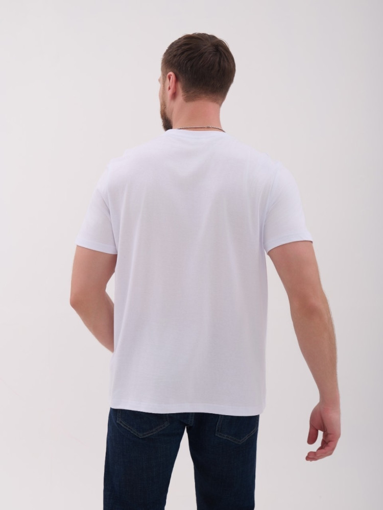 Купить Мужская футболка белая оптом Садовод Интернет-каталог Садовод интернет-каталог