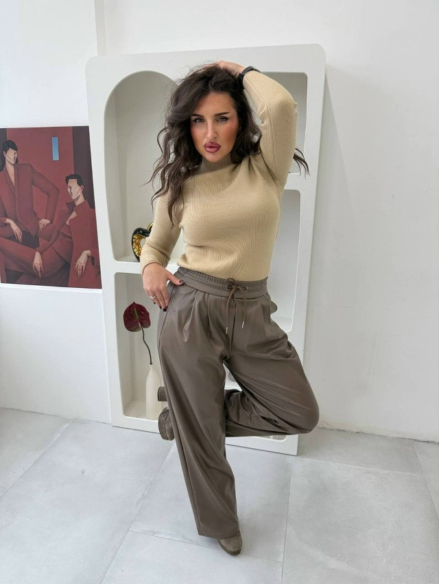 Купить Женские брюки коричневые оптом Садовод Интернет-каталог Садовод интернет-каталог