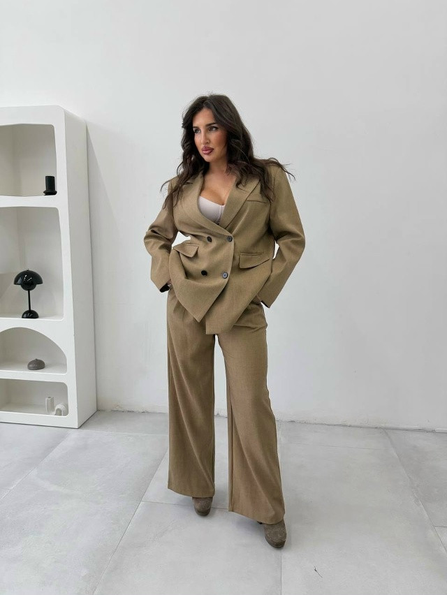 Купить Женский костюм коричневый оптом Садовод Интернет-каталог Садовод интернет-каталог