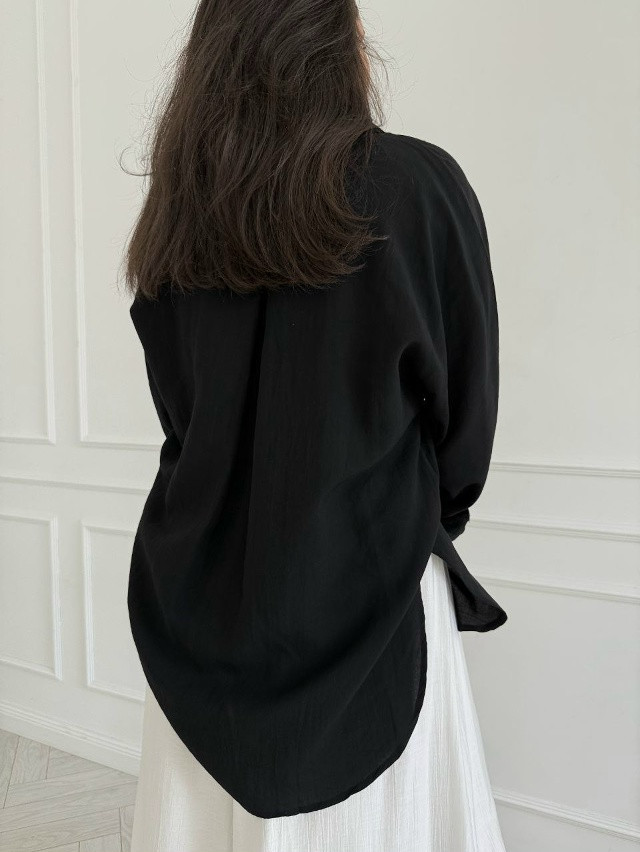 Купить Женская рубашка черная оптом Садовод Интернет-каталог Садовод интернет-каталог