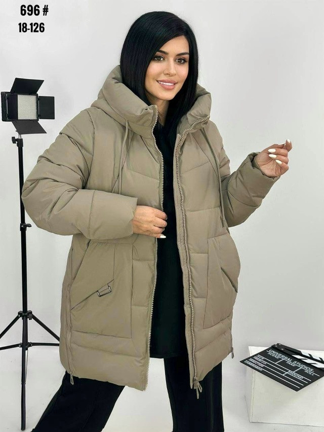 Купить Куртка женская коричневая оптом Садовод Интернет-каталог Садовод интернет-каталог
