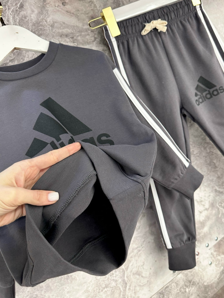 Купить Детский костюм серый оптом Садовод Интернет-каталог Садовод интернет-каталог