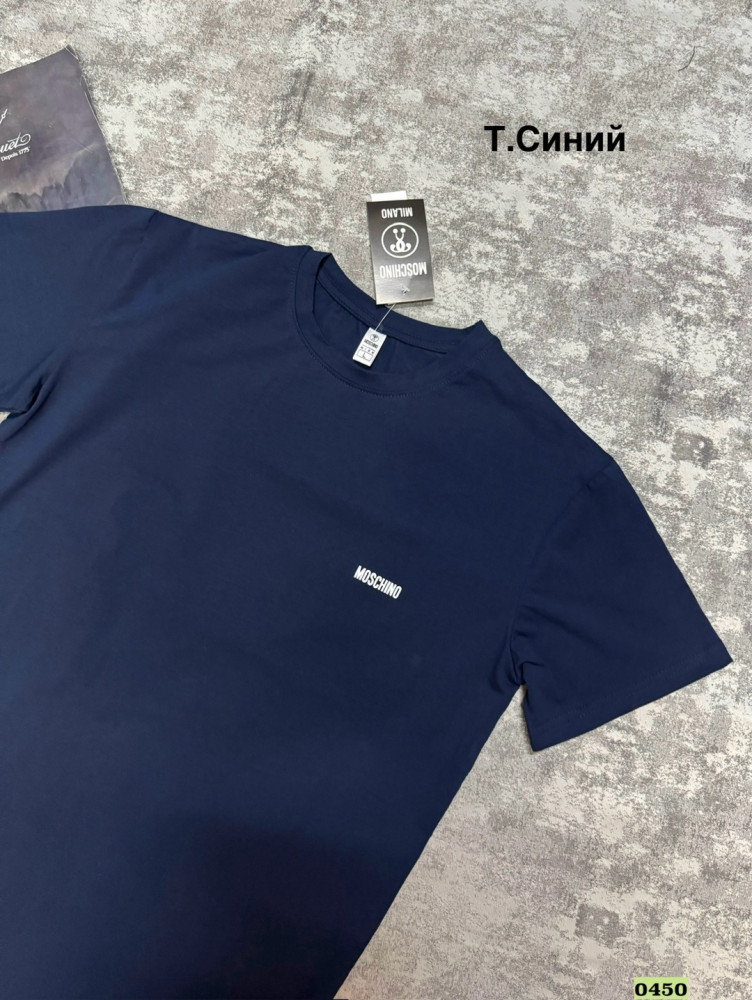 Купить Мужская футболка темно-синяя оптом Садовод Интернет-каталог Садовод интернет-каталог