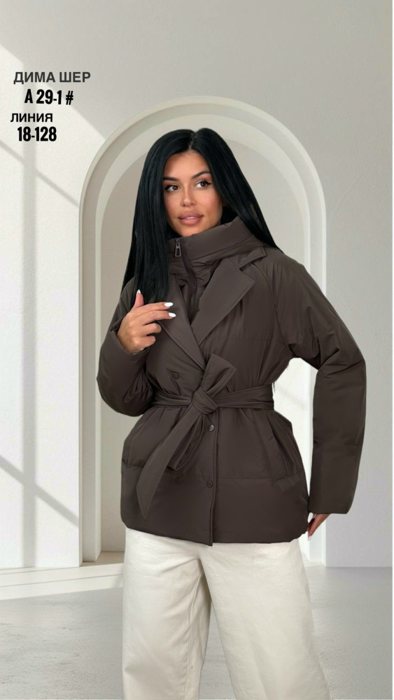 Купить Куртка женская коричневая оптом Садовод Интернет-каталог Садовод интернет-каталог