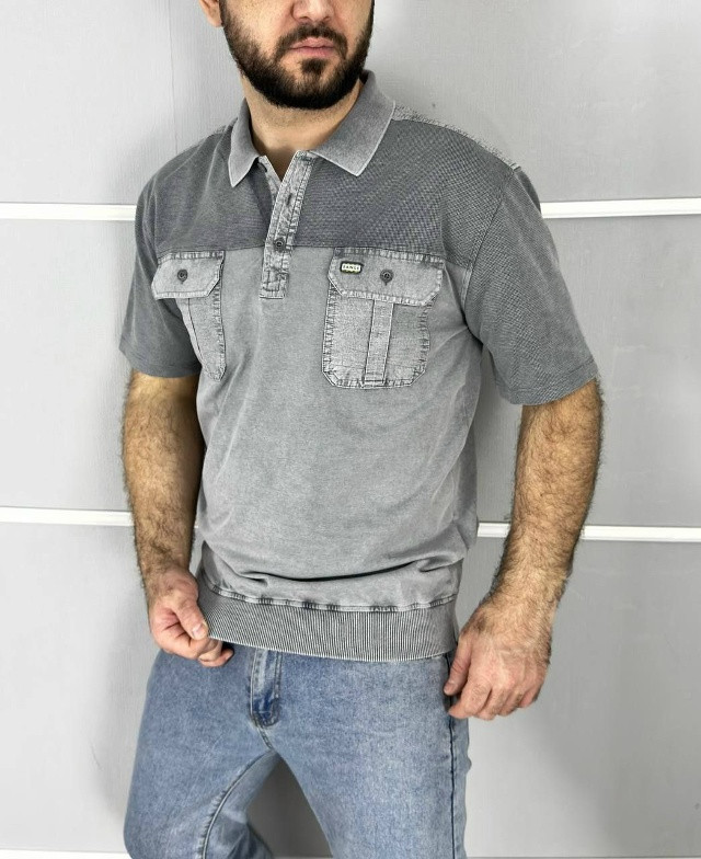 Купить Мужская футболка серая оптом Садовод Интернет-каталог Садовод интернет-каталог