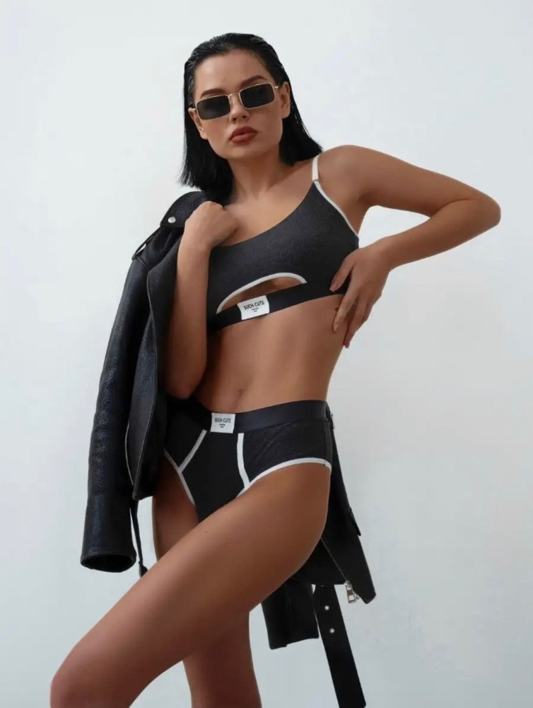 Купить Комплект нижнего белья черный оптом Садовод Интернет-каталог Садовод интернет-каталог