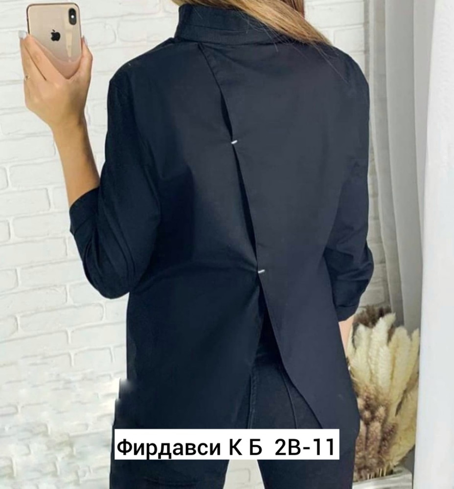 Купить Женская рубашка черная оптом Садовод Интернет-каталог Садовод интернет-каталог