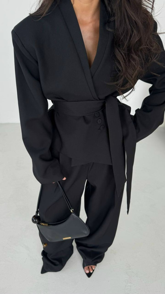 Купить Женский костюм черный оптом Садовод Интернет-каталог Садовод интернет-каталог