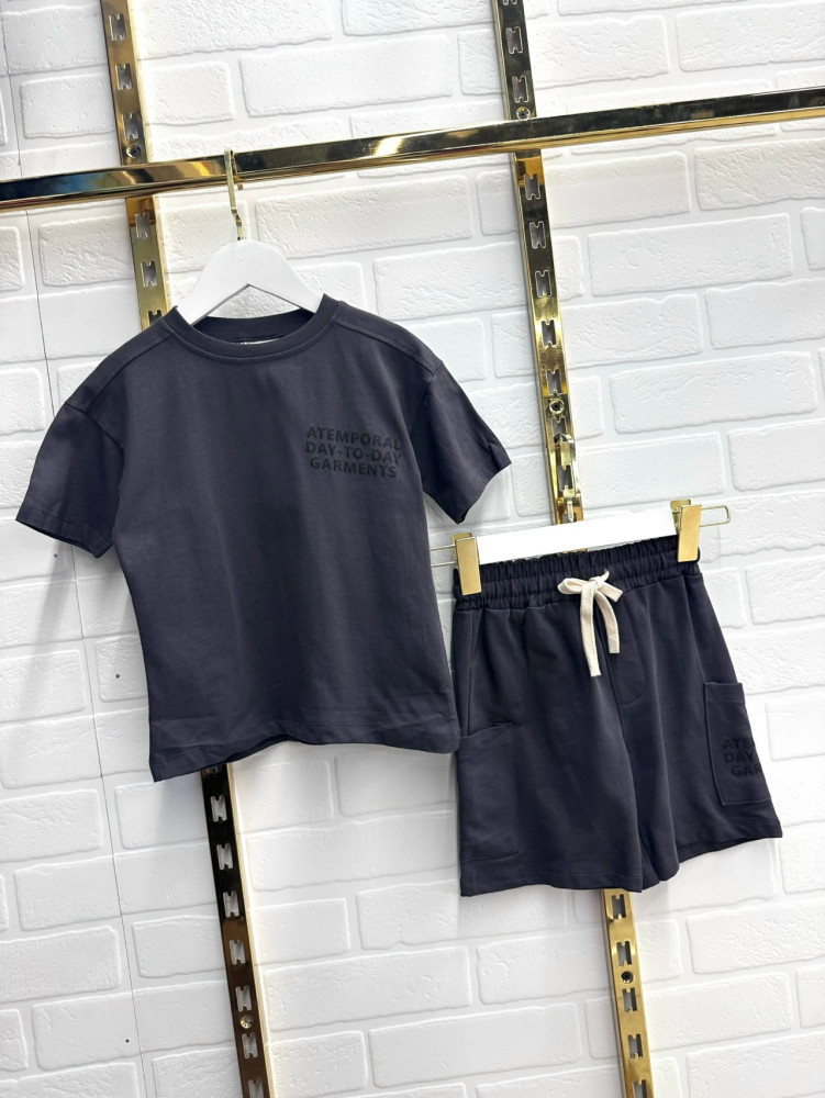 Купить Детский костюм серый оптом Садовод Интернет-каталог Садовод интернет-каталог