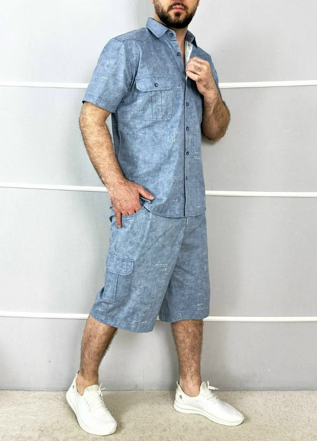 Купить Мужской костюм голубой оптом Садовод Интернет-каталог Садовод интернет-каталог