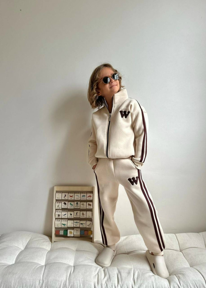 Купить Детский костюм бежевый оптом Садовод Интернет-каталог Садовод интернет-каталог