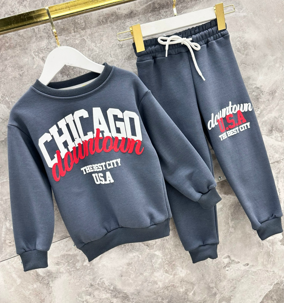 Купить Детский костюм синий оптом Садовод Интернет-каталог Садовод интернет-каталог