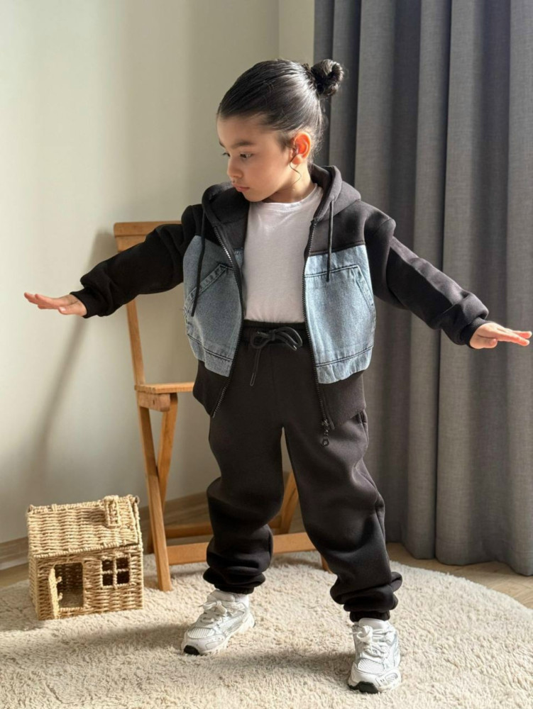 Купить Детский костюм черный оптом Садовод Интернет-каталог Садовод интернет-каталог