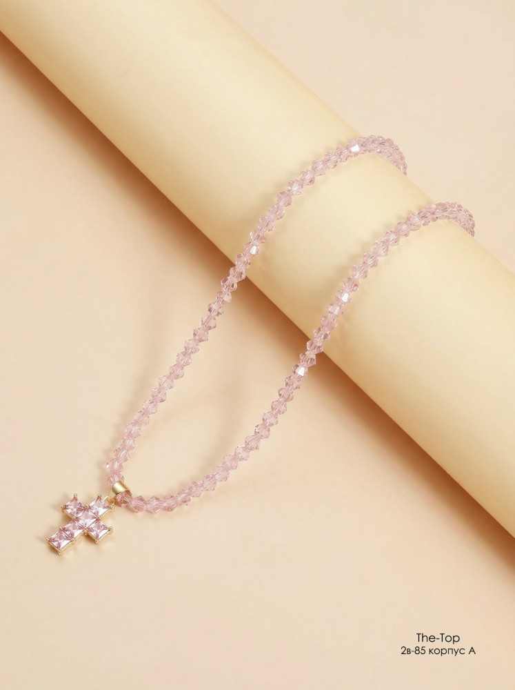 Купить хрустальный чокер с крестиком оптом Садовод Интернет-каталог Садовод интернет-каталог